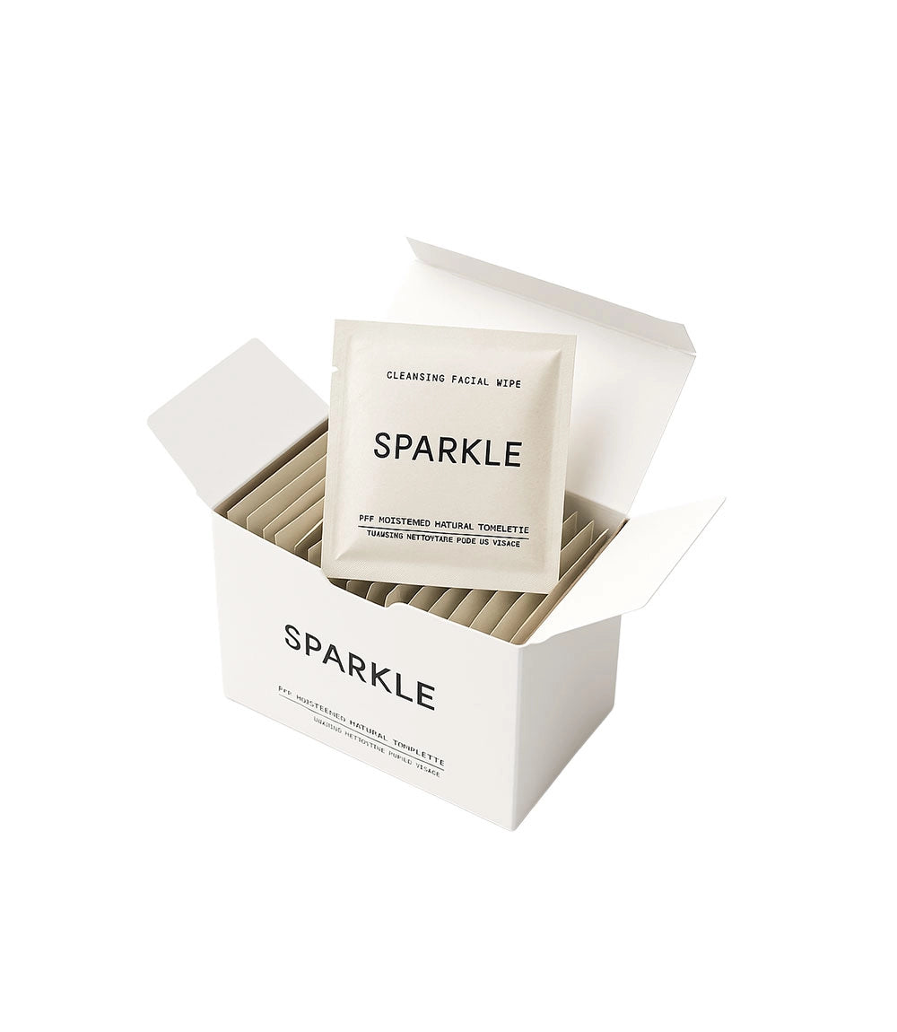 Sparkle Cleansing Facial Wipes